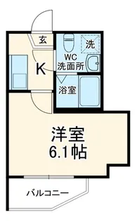 Gluck船橋【3階】の間取り