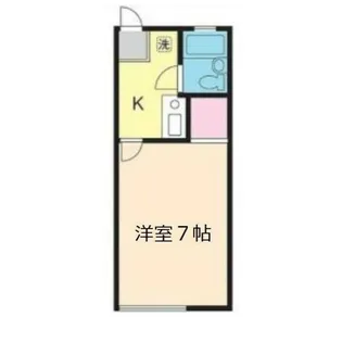 白駒ハイツ【2階】の間取り