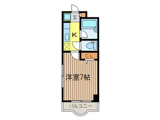 アゼ-ルリド-マンション【2階】の間取り