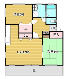 原山桜荘 A【1階】の間取り