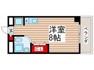 パ-クサイドベル【3階】の間取り