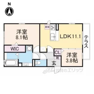 GrandRefletA棟【2階】の間取り