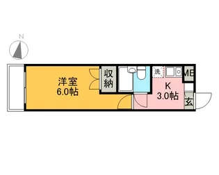 ドムールQ【2階】の間取り