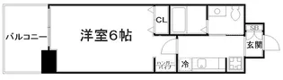 エステムプラザ京都三条大橋【3階】の間取り