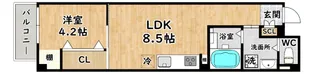LuXe塚本【5階】の間取り