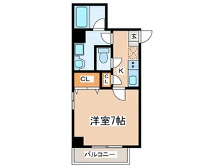 アドバンス茅ヶ崎【4階】の間取り
