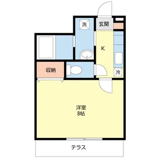 スーフル【1階】の間取り