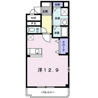 アーバンライゼ【1階】の間取り