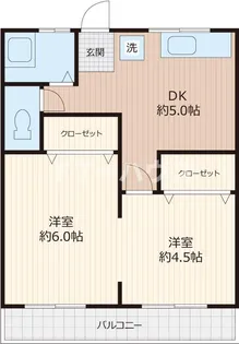 生澤荘【1階】の間取り