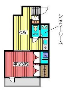ガーデンパーク・カタノ【3階】の間取り