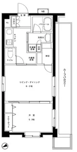 グランフォース富士見台【4階】の間取り
