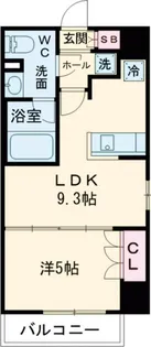 パークアクシス大塚サウスレジデンス【1階】の間取り
