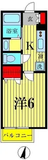 ローズヒル【1階】の間取り