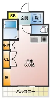 グッドストック目白【1階】の間取り