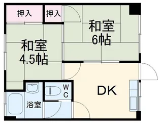 白金ビル【2階】の間取り