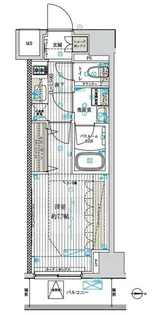 フュージョナル北綾瀬【10階】の間取り