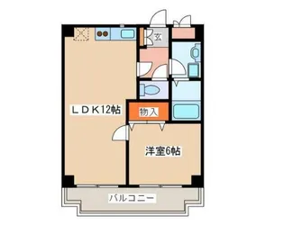 ベスト・コア【4階】の間取り