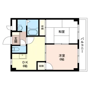 ドミール早宮【2階】の間取り