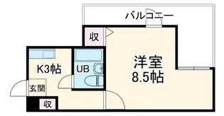 アメニティ東町【2階】の間取り