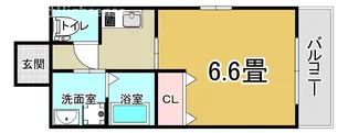 モデラート清水【3階】の間取り