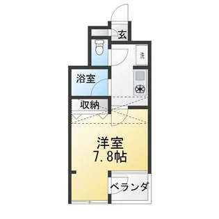 ロイヤルヒルズ赤坂【4階】の間取り