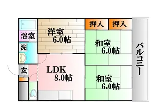 蓉昇クリエール【2階】の間取り