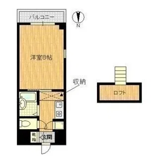 サンクレスト西宮【6階】の間取り