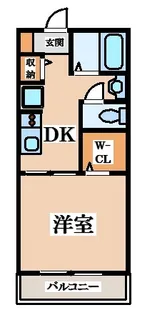 シャーメゾン灰塚A棟【1階】の間取り