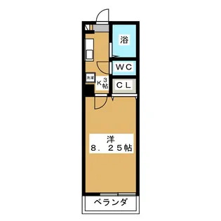 シーサイドテラスCHIBA【1階】の間取り