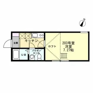 レジデンス久地【1階】の間取り