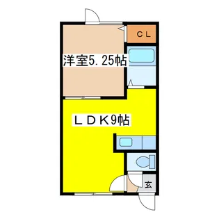 カーサビバーチェ(文苑)【2階】の間取り