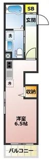 プエブロ南長崎【3階】の間取り