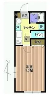 アン・ファミーユ目白【1階】の間取り