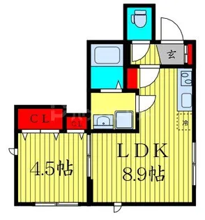 (仮称)葛飾区新小岩2丁目新築【1階】の間取り