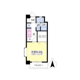 リヴァンス野田町【4階】の間取り