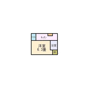 パーソナルマンション東桂【2階】の間取り