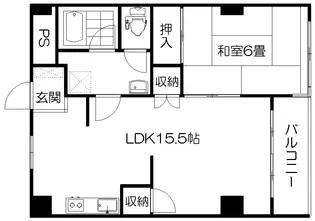 Sunさい川【2階】の間取り