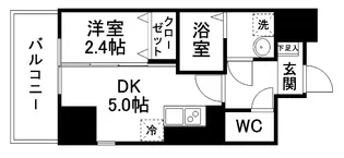グラン・ドミール小田原弓ノ町【9階】の間取り