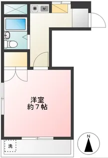 コルテNISHIDAI【3階】の間取り