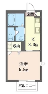 クーボットハウス【2階】の間取り