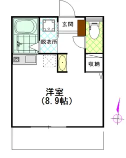メゾン・ド・山寺【1階】の間取り
