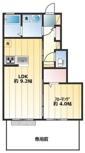 K吉祥寺【1階】の間取り