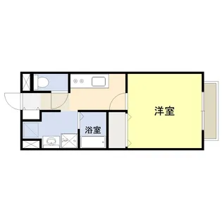 メルスタリア岩美【1階】の間取り