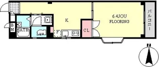 ニューハイツ田端【2階】の間取り
