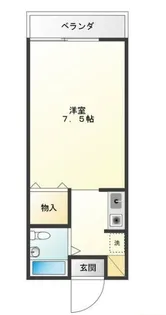 マロンサイドハイツ【2階】の間取り