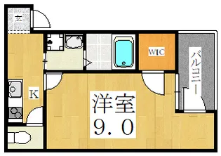 フジパレス住吉沢之町II番館【2階】の間取り