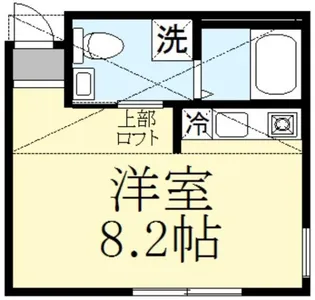 NEST冷泉町【1階】の間取り