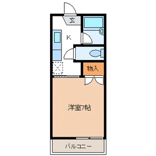 アリス土浦第10【2階】の間取り