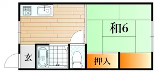 ドムス豊町【2階】の間取り