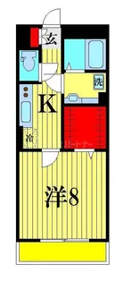 千葉県松戸市上本郷【アパート】の間取り